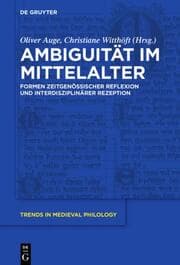 Cover von Ambiguität im Mittelalter