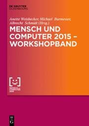 Cover von Mensch und Computer 2015 - Workshopband