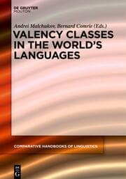 Cover von Set Valency Classes in the Worlds Languages