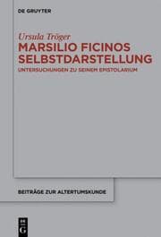 Cover von Marsilio Ficinos Selbstdarstellung