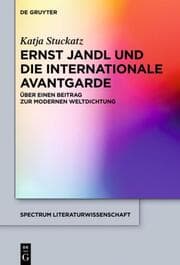 Cover von Ernst Jandl und die internationale Avantgarde