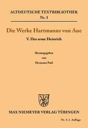 Cover von Der arme Heinrich