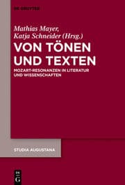 Cover von Von Tönen und Texten