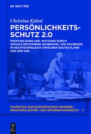 Cover von Persönlichkeitsschutz 2.0