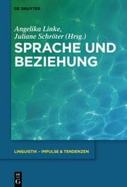 Cover von Sprache und Beziehung