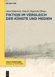 Cover von Fiktion im Vergleich der Künste und Medien