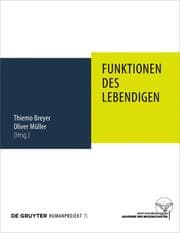 Cover von Funktionen des Lebendigen