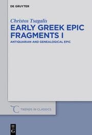Cover von Early Greek Epic Fragments I