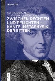 Cover von Zwischen Rechten und Pflichten - Kants >Metaphysik der Sitten<