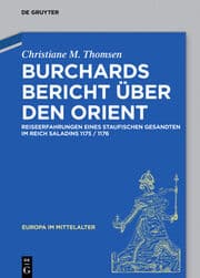 Cover von Burchards Bericht über den Orient