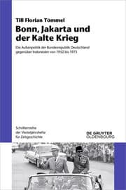 Cover von Bonn, Jakarta und der Kalte Krieg