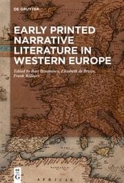 Cover von Early Printed Narrative Literature in Western Europe