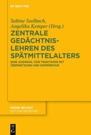 Cover von Zentrale Gedächtnislehren des Spätmittelalters
