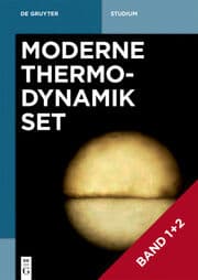 Cover von Moderne Thermodynamik 1/2