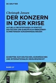 Cover von Der Konzern in der Krise