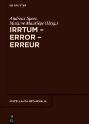 Cover von Irrtum - Error - Erreur