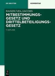 Cover von Mitbestimmungsgesetz und Drittelbeteiligungsgesetz