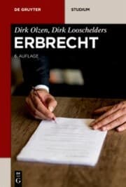 Cover von Erbrecht