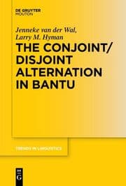 Cover von The Conjoint/Disjoint Alternation in Bantu