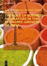 Cover von The Role of Business Incubators in the Economic Growth of India