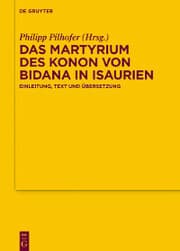 Cover von Das Martyrium des Konon von Bidana in Isaurien