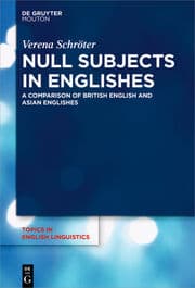 Cover von Null Subjects in Englishes