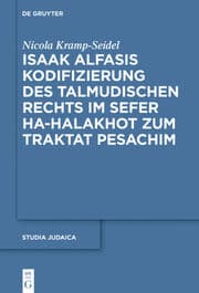 Cover von Isaak Alfasis Kodifizierung des talmudischen Rechts im Sefer ha-Halakhot zum Traktat Pesachim