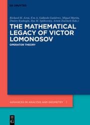 Cover von The Mathematical Legacy of Victor Lomonosov