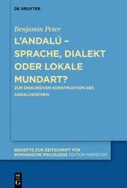 Cover von L'andalú - Sprache, Dialekt oder lokale Mundart?