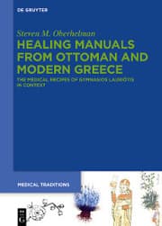Cover von Healing Manuals from Ottoman and Modern Greece