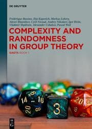 Cover von Complexity and Randomness in Group Theory