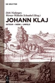 Cover von Johann Klaj (um 1616-1656)