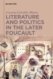 Cover von Literature and Politics in the Later Foucault