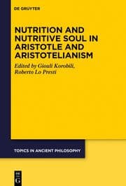 Cover von Nutrition and Nutritive Soul in Aristotle and Aristotelianism