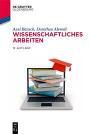 Cover von Wissenschaftliches Arbeiten