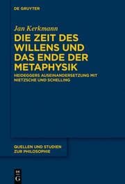 Cover von Die Zeit des Willens und das Ende der Metaphysik