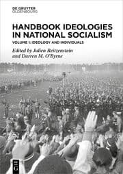 Cover von Handbook Ideologies in National Socialism