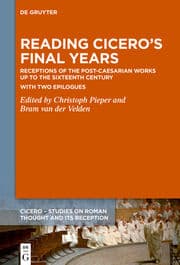 Cover von Reading Cicero's Final Years