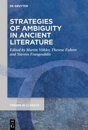 Cover von Strategies of Ambiguity in Ancient Literature
