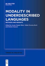 Cover von Modality in Underdescribed Languages