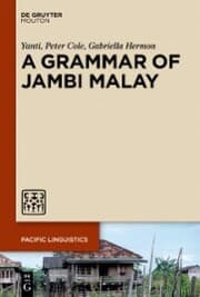 Cover von A Grammar of Jambi Malay