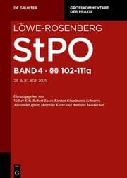 Cover von §§ 102-111q