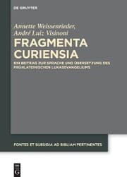Cover von Fragmenta Curiensia