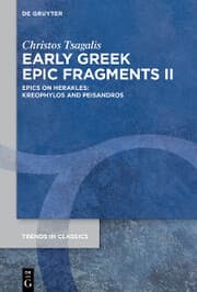 Cover von Early Greek Epic Fragments II