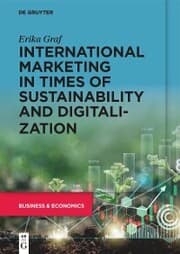 Cover von International marketing in times of sustainability and digitalization