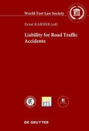Cover von Liability for Road Traffic Accidents