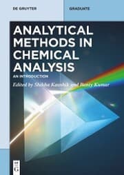 Cover von Analytical Methods in Chemical Analysis