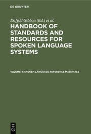 Cover von Spoken Language Reference Materials