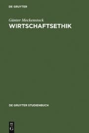 Cover von Wirtschaftsethik