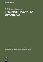 Cover von The Maitrayaniya Upanisad